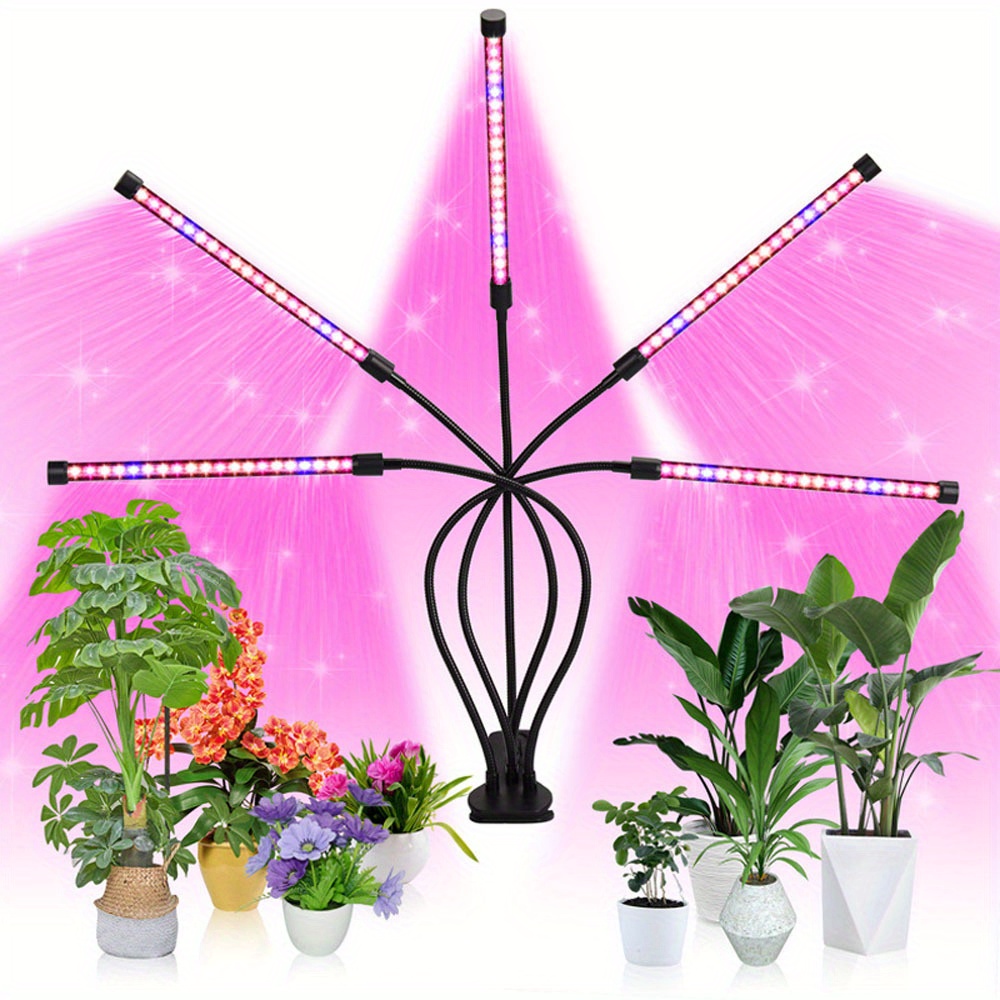 Indoor Garden Kit - Adjustable Gooseneck Led Plant Grow Light