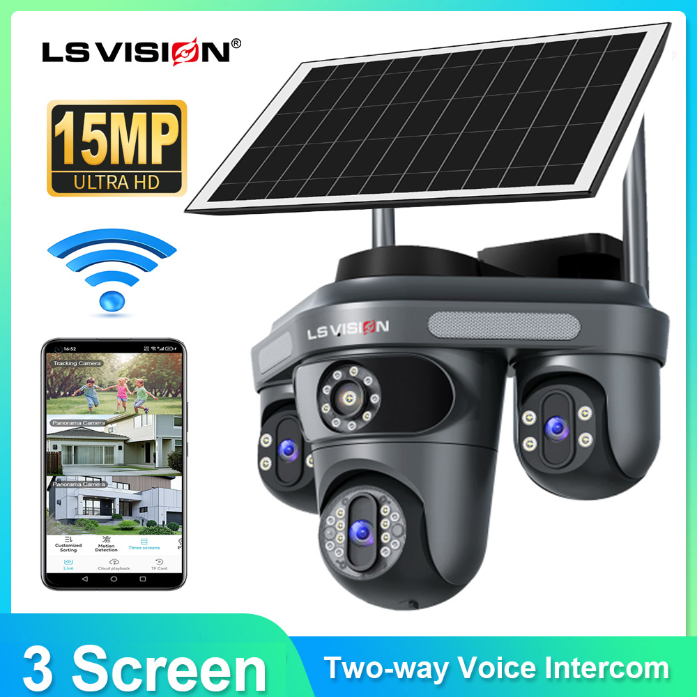 LS VISION Multiple Lens 3 Scre - огляд і ціна Garden Camera