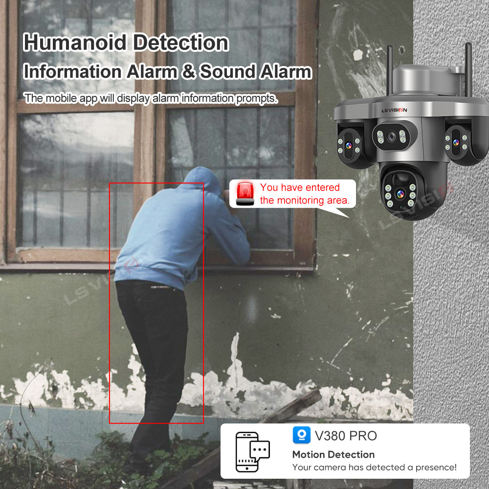 LS VISION Multiple Lens 3 Scre - огляд і ціна Garden Camera