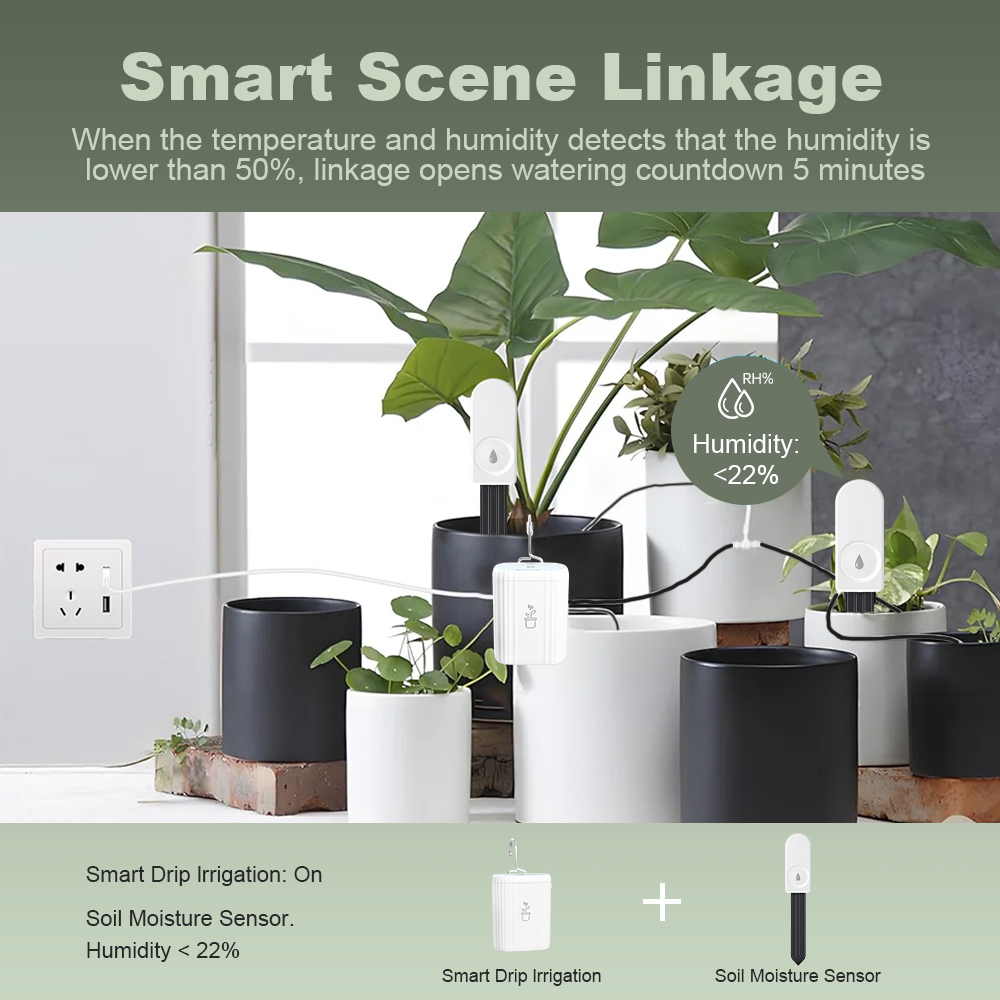 5pcs ZigBee 3.0 Soil Moisture  - огляд і ціна Plant Monitor