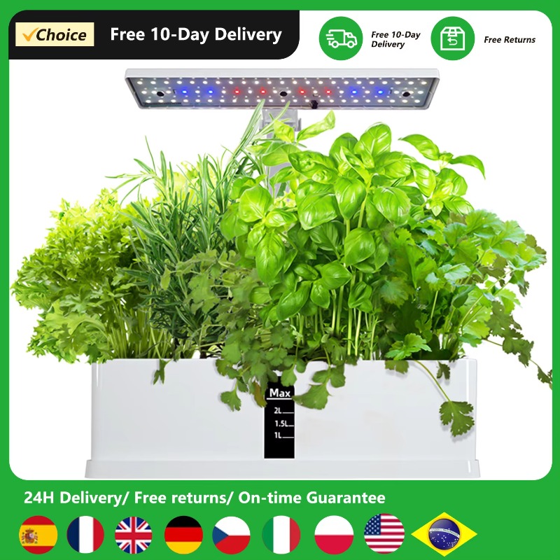 9 Pods Smart Hydroponics Growi - огляд і ціна Smart Garden Kit