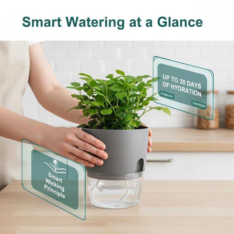 1Pcs Plastic Planters Transpar - огляд і ціна Hydroponic Grow Pod